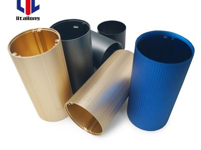 Custom Aluminum Enclosure Round Anodized Extruded Enclosure Electronic Accessori