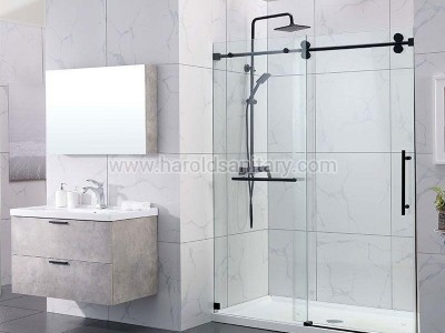 Double Roller Single Sliding Shower Enclosure