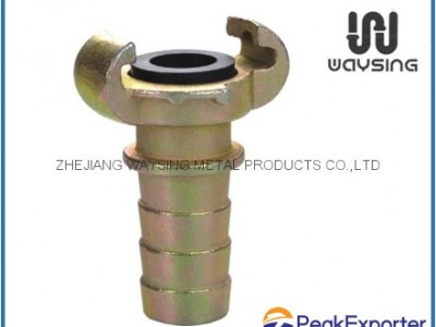 air hose coupling hose shank with collar