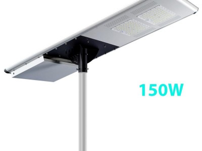 Installation height 12-18M 120w all in one integrated Led Solar Street Light5