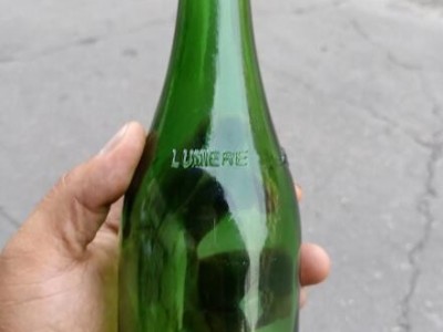 glass bottle