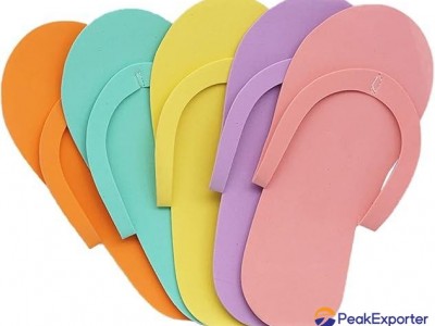 Disposable Pedicure Slippers Disposable Flip Flops , Salon Pedicure Slippers