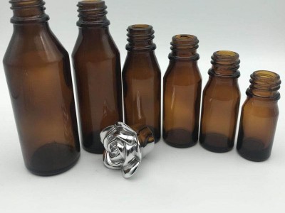 10ML 20ML 30ML 50ML 100ML Amber Green Glass Cosmetic Essential Oil Bottle