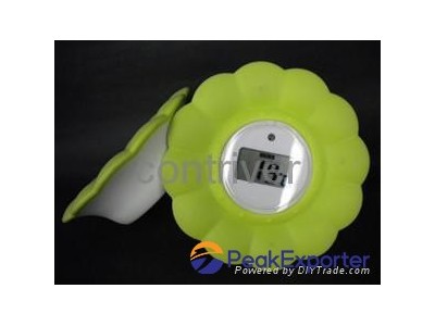 TPR flower bath thermometer