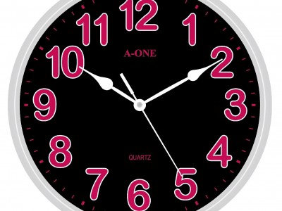 TG-0315 Colorful Number Wall Clock