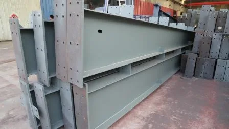 Custom Portal-Frame Steel Workshop and Warehouse with Welded H-Section Frame