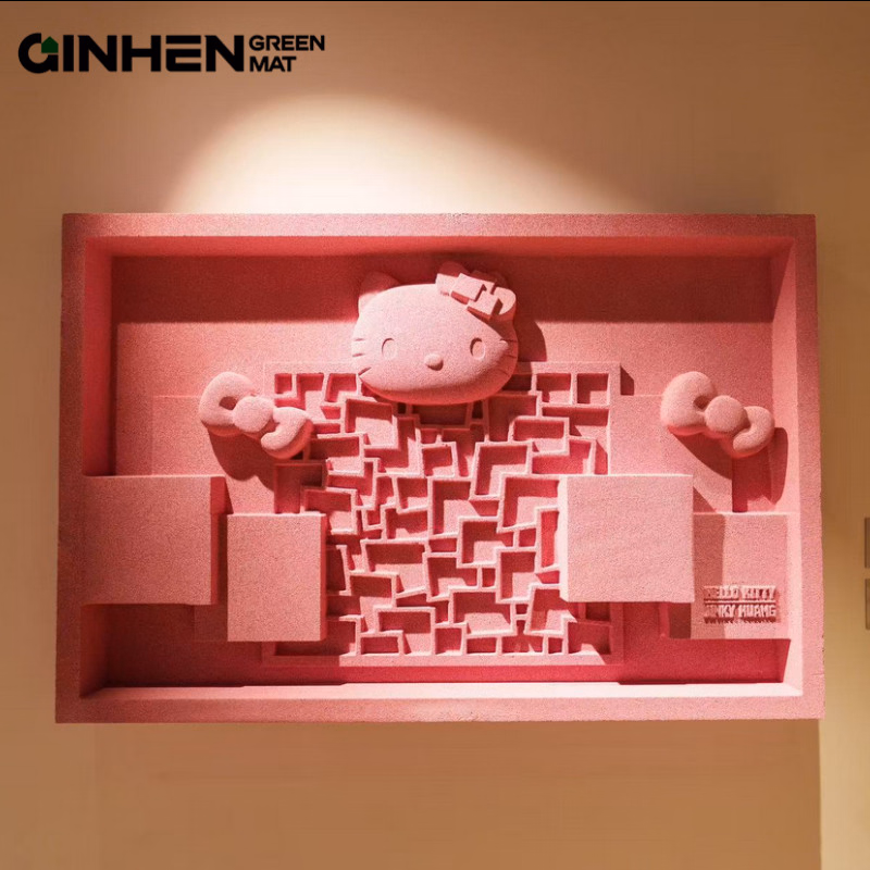 Custom Mold-Free Foamed Ceramic Elements for Facades and Landscape Features